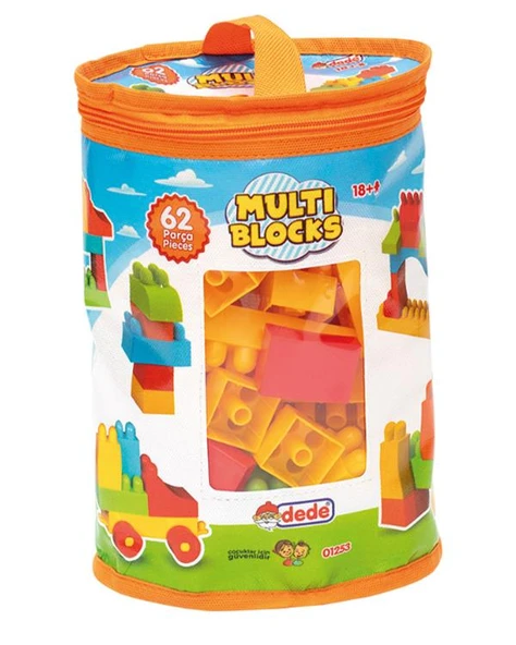 Dede Oyuncak Multi Bloklar 62 Parça 01253