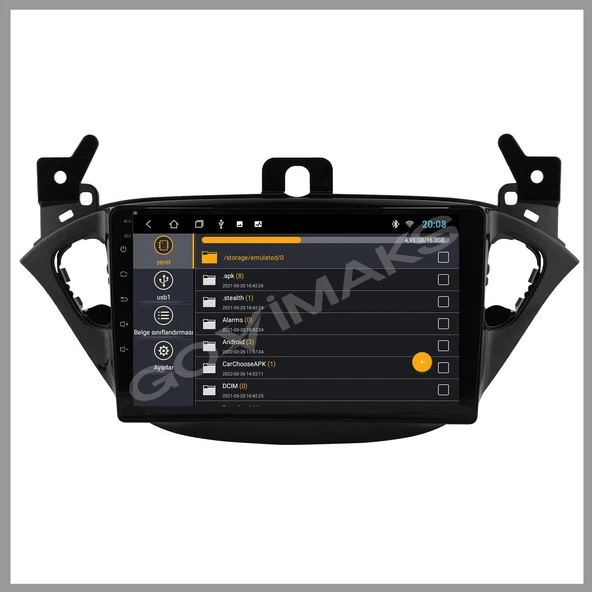 OPEL CORSA E 2013-2019 UYUMLU 2 GB RAM 32 GB HAFIZA ANDROID MULTIMEDIA TEYP - Resim 10