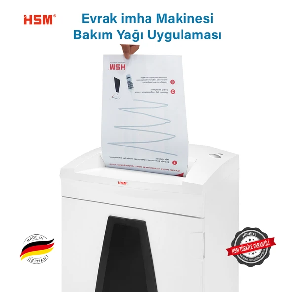 HSM Evrak imha Makinesi Yağı 5Lt/ Bakım solüsyonu - 4