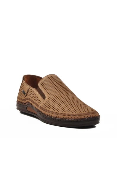 Aspor Kum Nubuk Hakiki Deri Jel Taban Erkek Casual Ayakkabı - Resim 3