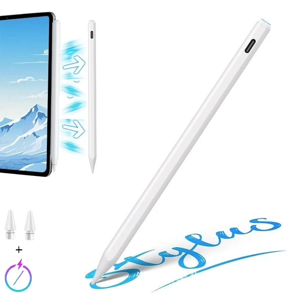 iPad Air 11inç /Pro/Air 13inç Uyumlu Avuç İçi Red/Eğim Stylus Dokunmatik Kalemi/Tüm ipadlar 17