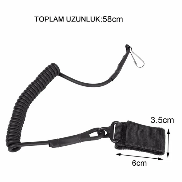 Single Sword Yaylı, Kancalı Emniyet İpi - Resim 6