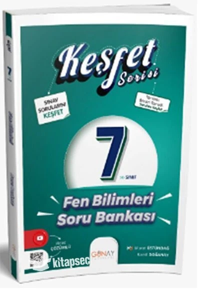 7. Sınıf Keşfet Plus Serisi Fen Bilimleri Soru Bankası Günay Yayınları