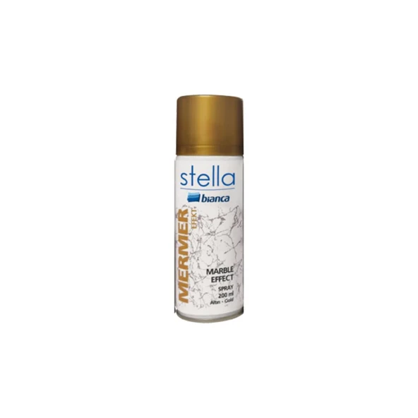 Bianca Stella Mermer Efekt Sprey Altın 200 Ml