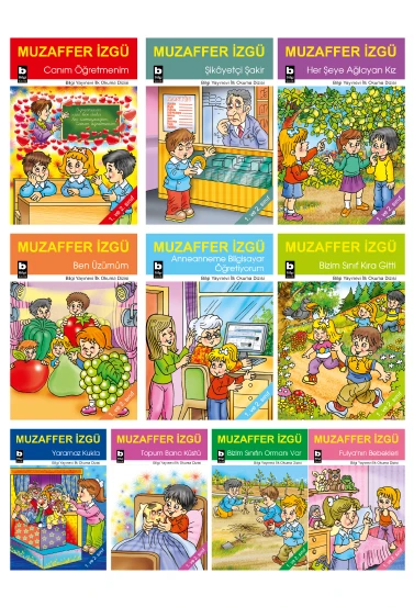 Muzaffer İzgü İlk Okuma Dizisi  (10 Kitap Takım)