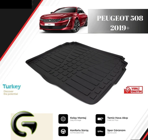 BAGAJ HAVUZU PEUGEOT 508 2019+