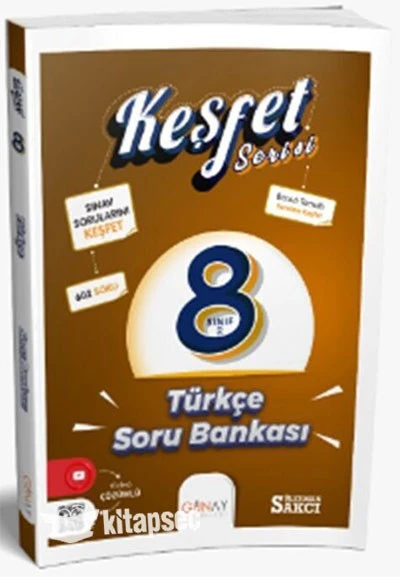 8. Sınıf Keşfet Plus Serisi Türkçe Soru Bankası Günay Yayınları