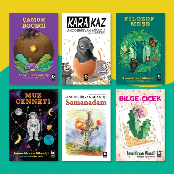 Anooshirvan Miandji Çocuklar İçin Felsefe Seti (6 Kitap) ürün görseli 1