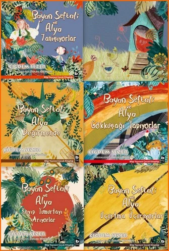 Bayan Şeftali İle Alya'nın Serüvenleri (5 kitaplık set) ürün görseli 1