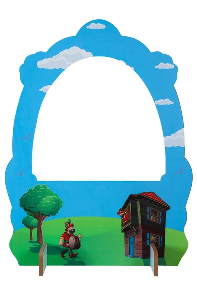 HACİVAT KARAGÖZ MASAÜSTÜ KUKLA SAHNESİ - 5