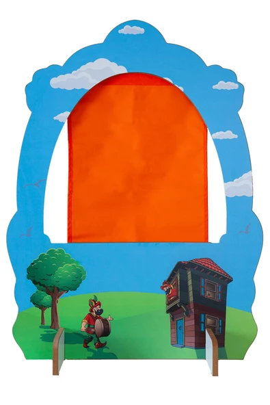 HACİVAT KARAGÖZ MASAÜSTÜ KUKLA SAHNESİ