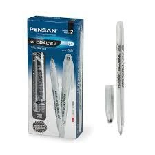 PENSAN TÜKENMEZ KALEM GLOBAL O.5mm SİYAH 2221 12 ADET