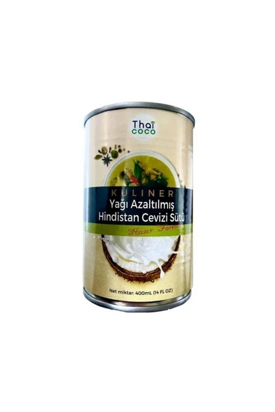 THAI COCO Yağı Azaltılmış Hindistan Cevizi Sütü 400 Ml
