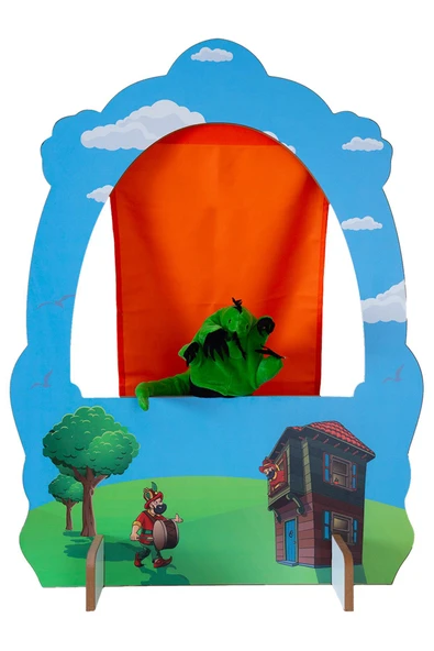 HACİVAT KARAGÖZ MASAÜSTÜ KUKLA SAHNESİ - 2