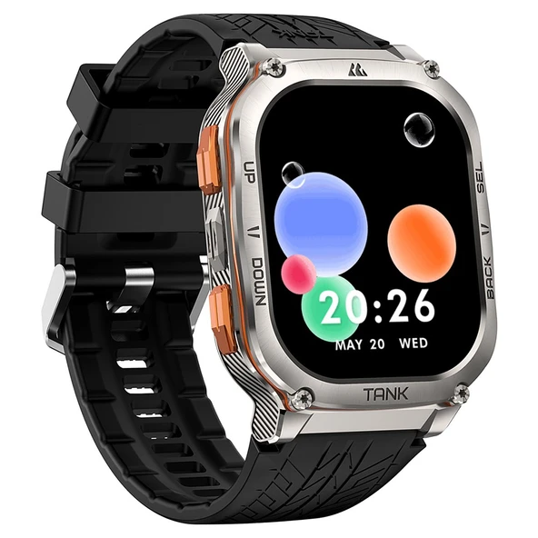 Kospet Tank M3 Ultra GPS Akıllı Saat (KVK Garantili) Gri - 3