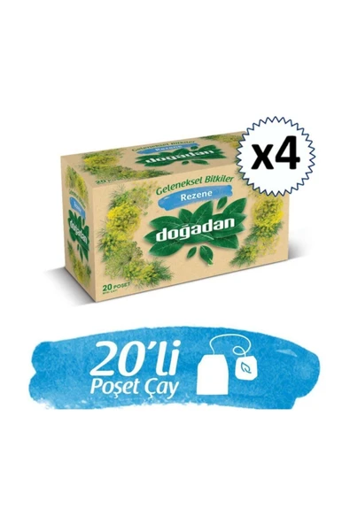 Doğadan Rezene Çayı 20 Adet X4