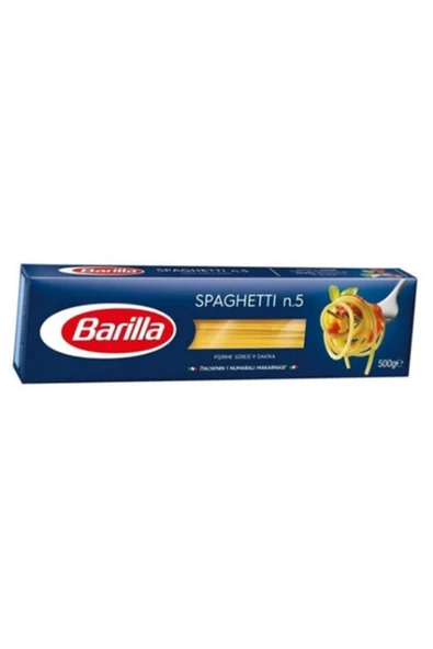 Barilla Spaghetti Makarna 500 Gr. (4'LÜ)