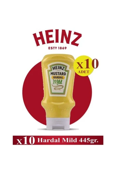 Heinz Hardal Mild 445 gr x 10 Ad - Heinz