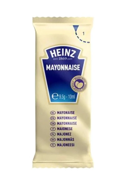 Heinz Mayonez Sachet Pp Tek Tullanımlık 9gr  1000 ADET - 3