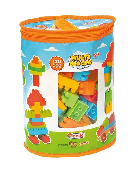 Dede Oyuncak Multi Bloklar 120li 01255