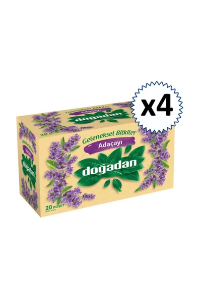 Doğadan Adaçayı 20 Adet X4