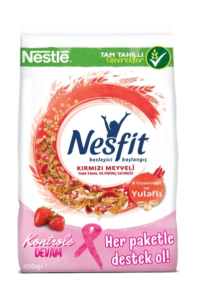 Nestle Nesfit Kırmızı Meyveli Kahvaltılık Gevrek 400 G