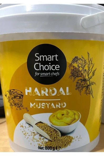 smart choice hardal mustard vegan 800 gr*12 Adet 1 Koli