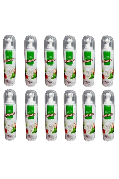 Da Montare Bitkisel Sprey Krema 250 Gr X 12 Adet