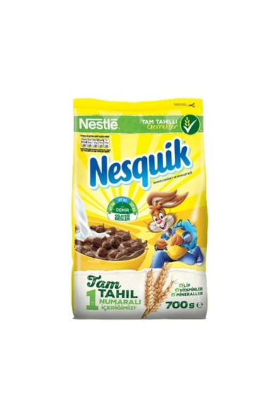 Nestle Nesquick Mısır Gevreği 700 Gr. (12'Lİ)