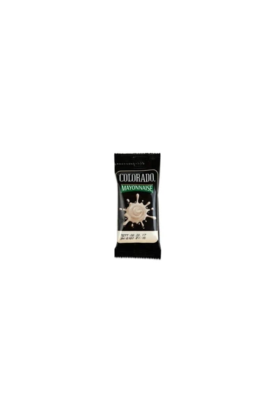 Colorado Tek Kullanımlık Poşet Mayonez Pp 9 Gr X 600 Adet / 1 Koli ( Yeni Ürün )