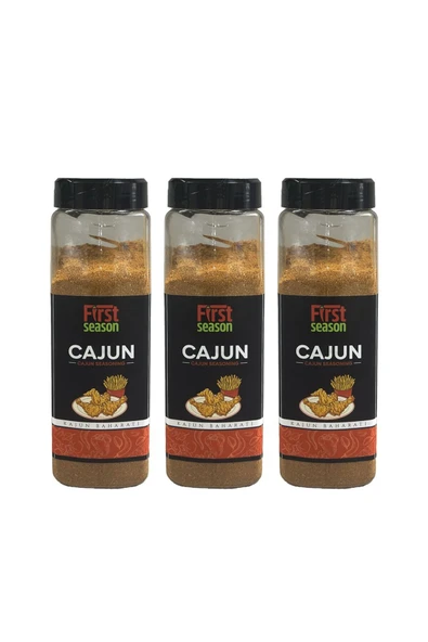 first season kajun baharatı cajun spice 580 g * 3 Adet