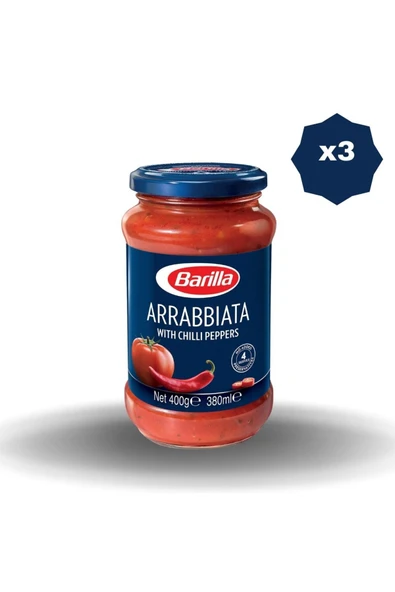Barilla BARİLLA ARABİATA MAKARNA SOSU 400 GR X 3 ADET