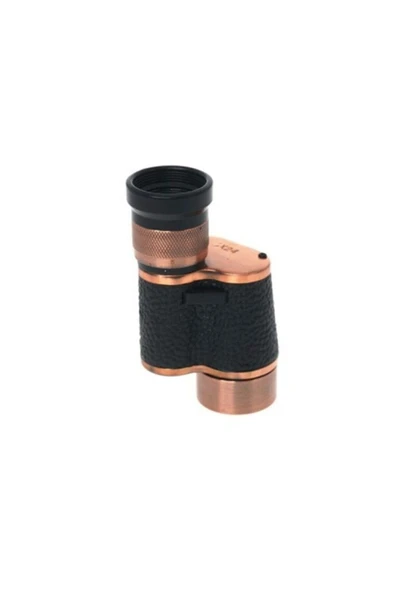 VANCKEY 6x24 Baıgısh2, Askeri Tarzi Pirinç Ve Deri Kaplamalı, Deri Çantalı Monocular Dürbün - 2
