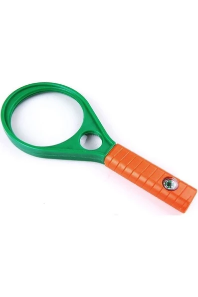 VANCKEY - Optik Cam El Büyüteç 65mm 6x 4x Pusulalı çocuklar Ve Yetişkinler Mg89075