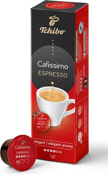 Tchibo Cafissimo Espresso Elegant Aroma Kapsül Kahve 10'lu