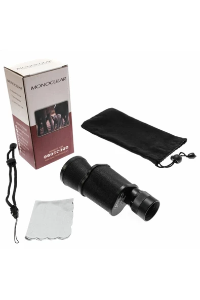VANCKEY 10x40 Monocular Mükemmel Netlik Tek Gözlü Korsan Dürbün Orjinal Rus Malı