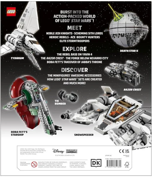 Lego Star Wars Visual Dictionary Updated Edition: With Exclusive Star Wars Minifigure - Resim 2