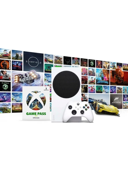 Microsoft Series S 512GB Oyun Konsolu + 3 Ay Gamepass Ultimate Microsoft Türkiye Garantili