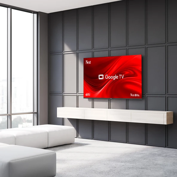 Next YE-55GFSG8-4K 4K Ultra HD 55" 140 Ekran Uydu Alıcılı Google Smart LED TV - 6