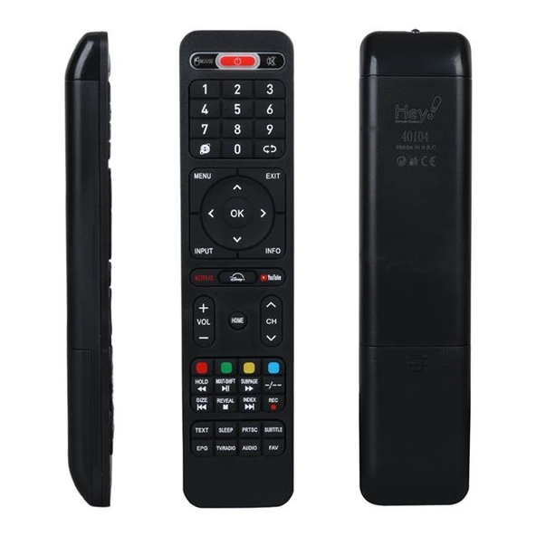 Hey Sungate Smart Netflix - Youtube Tuşlu LCD-LED TV Kumanda - 1