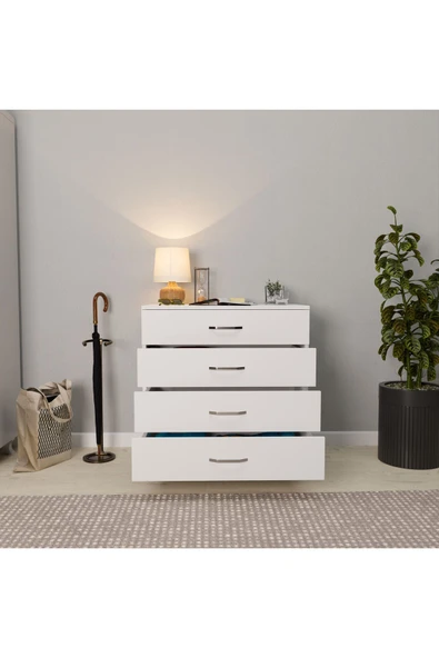 ROZBO MOBİLYA Modern 4 Çekmeceli Şifonyer - 2
