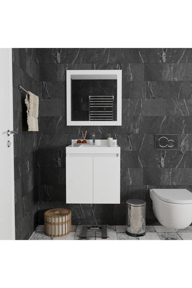 ROZBO MOBİLYA selva 50cm banyo dolabı