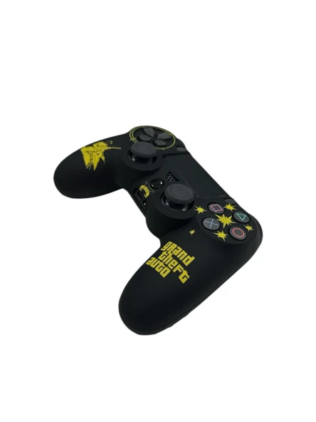 PS4 DualShock Joystick Koruyucu Desenli Silikon Kılıf - 3