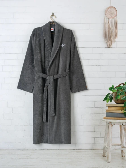 Cotton box Tek Bornoz Wellness Zen s/m Antrasit