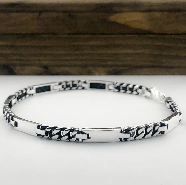 925 Ayar Gümüş Erkek Bileklik ürün görseli 1