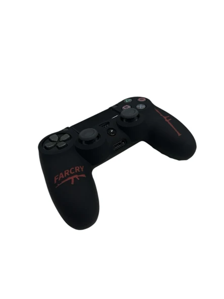 PS4 DualShock Joystick Koruyucu Farcry Desenli Silikon Kılıf - 2