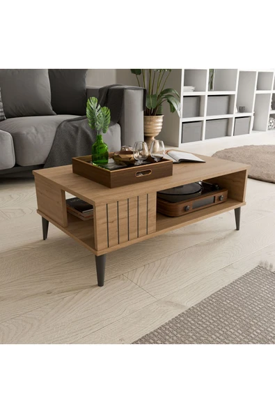 ROZBO MOBİLYA MODERN ORTA SEHPA-90 x 56 - 2