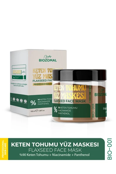 Keten Tohumu Jel Maske