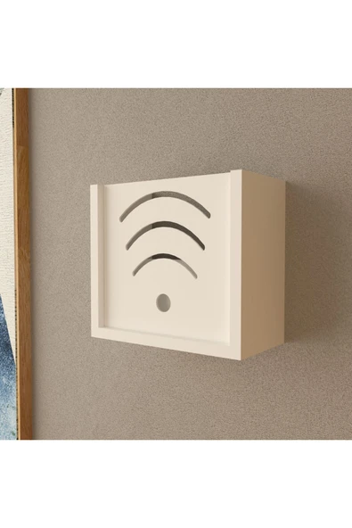 ROZBO MOBİLYA 15x25x30 Modern Wi-Fi Modem Saklama Kutusu - 3