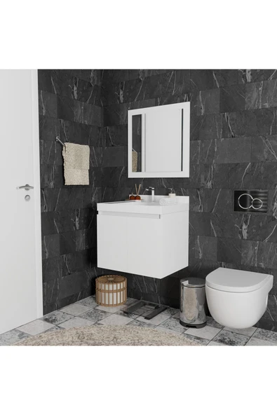 ROZBO MOBİLYA Helia 60 cm Banyo Dolabı - 2